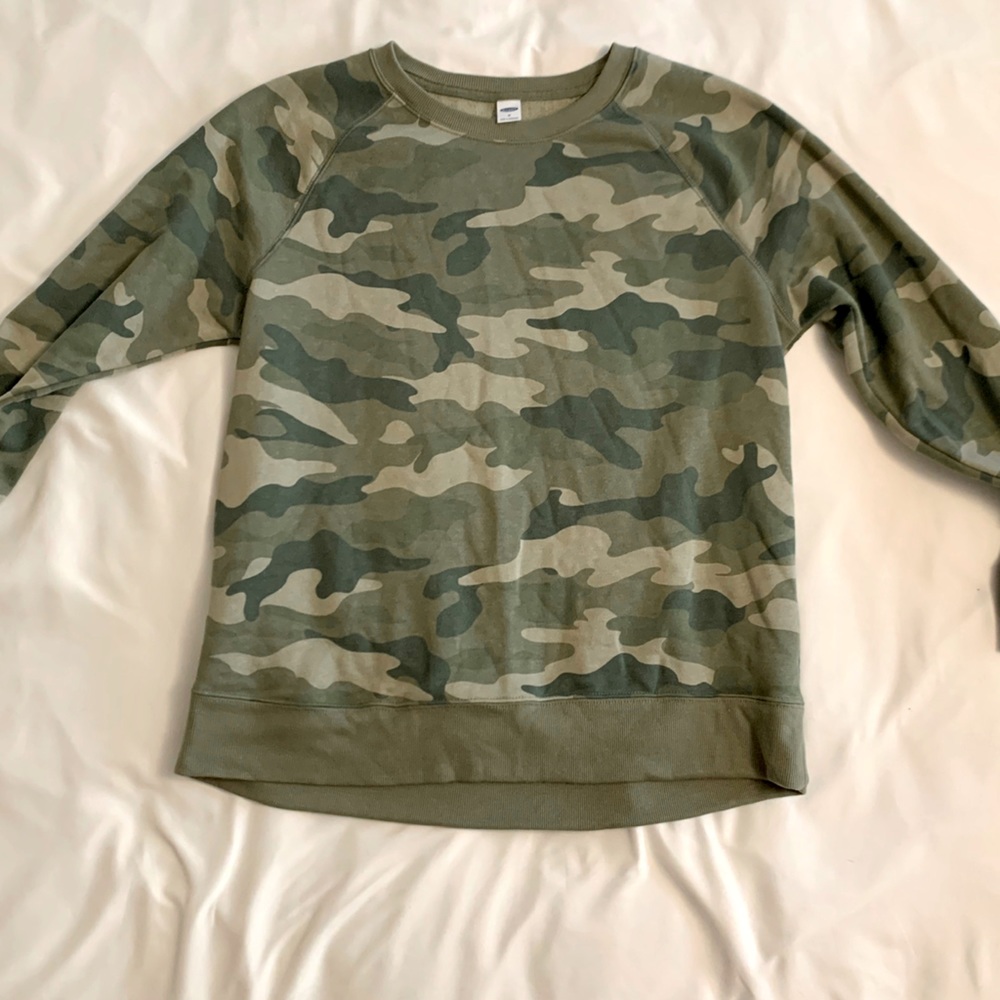 Camo Crewneck